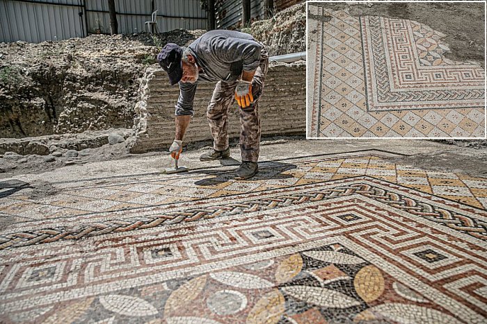 Yet Another Beautiful Roman Mosaic In Hatay, Turkey