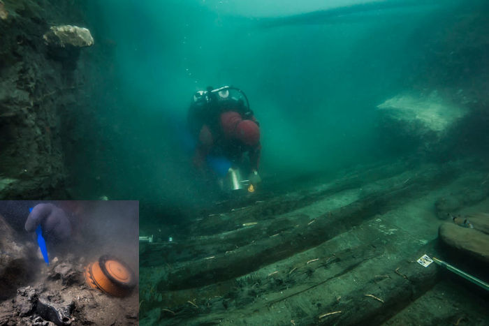 Ptolemaic-Era Warship Discovered Near The Sunken City Of Heracleion In Alexandria By Underwater Archaeologists