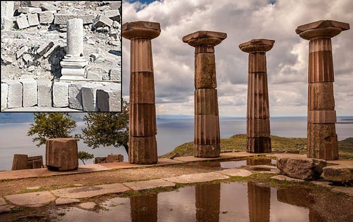 Remains Of A 2,200-Year-Old Roman Fountain In Assos, Turkey - Discovered