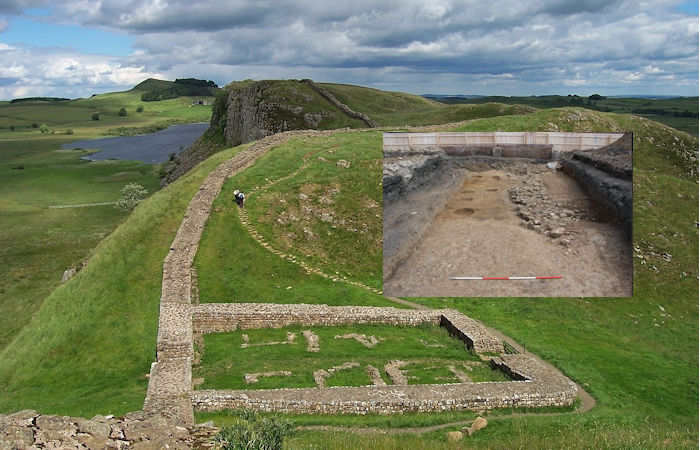 Fantastic Discovery At Hadrian's Wall Reported By Archaeologists