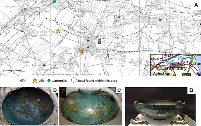 Modern Pesticide Accelerates Corrosion Of Ancient Roman bowl