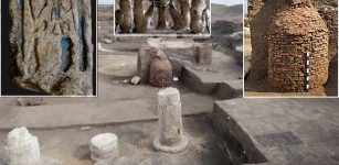 Remains Of Colonnaded Hall Of 26th Dynasty Found At Ancient Bhutto TempleTemple, Northern Nile Delta