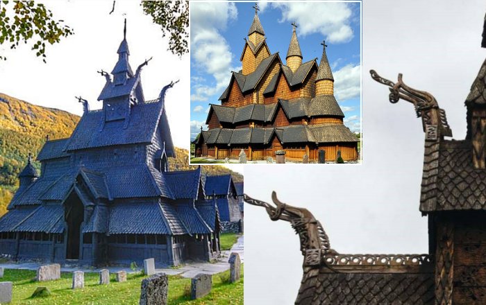 Norwegian Unique Wooden Stave Churches Were Built Without Nails - Remarkable Building Technology Helped Them Survive 