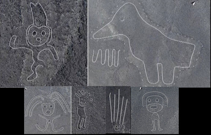 168 Unknown Geogplyphs Discovered In The Nazca Desert By Drones