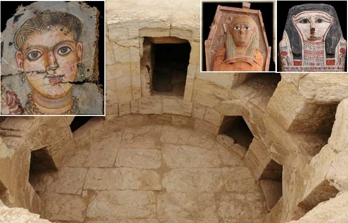 Huge Ptolemaic/Roman Funerary Structure Unearthed In Egypt's Fayoum