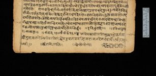 A page from an 18th-century copy of the Dhātupāṭha of Pāṇini (MS Add.2351) held by Cambridge University Library. Credit: Cambridge University Library