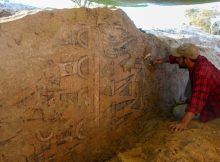 Exceptional Discovery Of Ancient Fresco Depicting Mythological Scenes In Peru