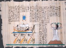 16 Meters Long Ancient Papyrus With Spells From The Book Of The Dead Found In Saqqara