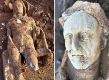 Ancient Life-Size Marble Statue Of Hercules Discovered In Rome