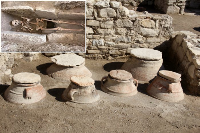 Kadıkalesi Castle Ruins: Female Skeleton Unearthed At An Archaeological Dig