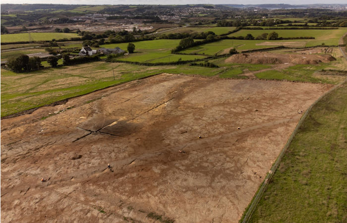 Intriguing Ancient Roman Road Discovered Under The New Town In Devon