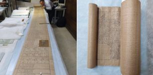 Never-Before-Seen 16 Meters Long Ancient Egyptian Papyrus Unveiled To The Public