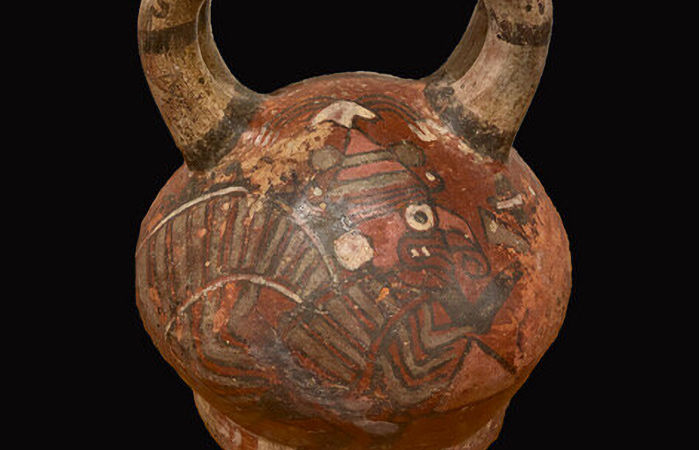 Colors On These Ancient Pots Hint At The Power Of An Empire