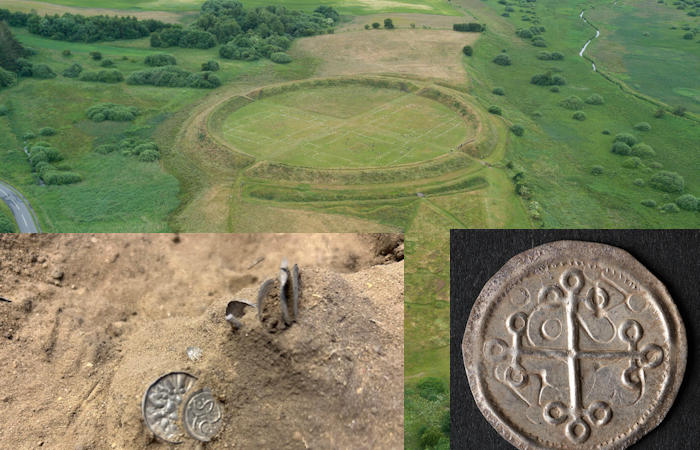 Huge Viking Treasure Found At Fyrkat Ring Castle By Metal Detectors