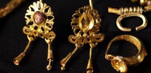 Roman-Era Girl Buried And Adorned With 1,700-Year Old Gold Jewelry Found In Pagan Cave