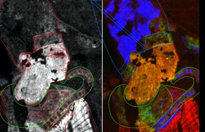 Hidden Details In Ancient Egyptian Tomb Paintings Revealed By Chemical Imaging