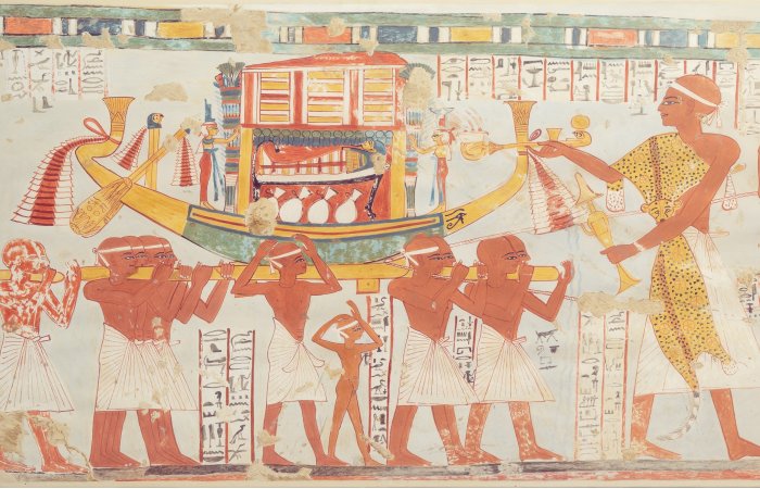 Secrets Of Egyptian Painters Revealed By Chemistry