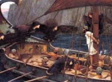 D. W. Waterhouse , Odysseus and the Sirens , 1891 - Public Domain