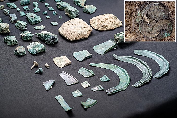 Unique 80 Bronze Age Artifacts Dated To Roman Campaign In The Alps In 15 BC - Discovered