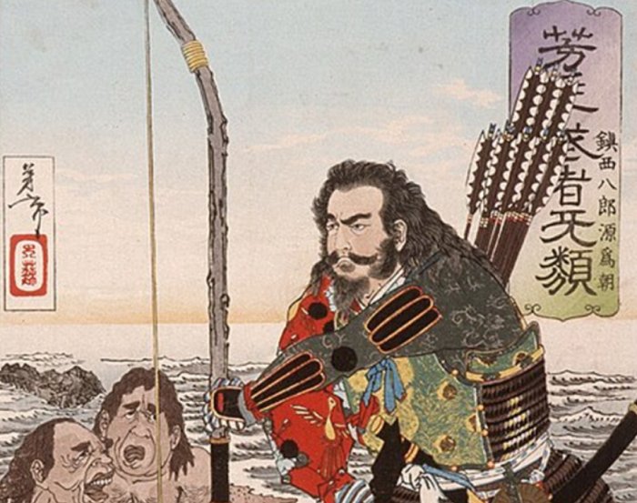 Legendary Minamoto No Tametomo – First Samurai To Commit Seppuku