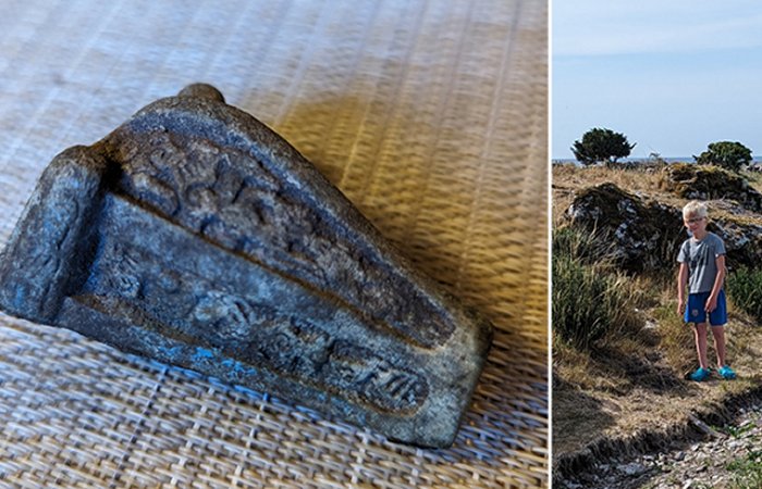 8-Year-Old Boy Finds Unusual Viking Age Artifact On Gotland Island, Sweden