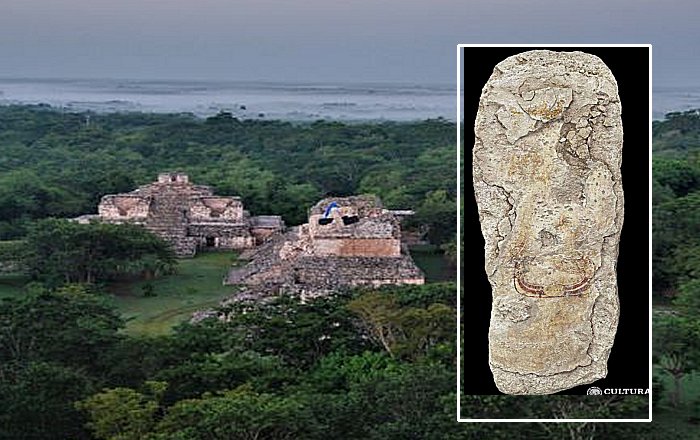 A Painted Vault Lid Discovered In Royal Palace of Ek' Balam Will Shed Light On History Of The Acropolis Of Ek’