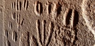 Animal Tracks And Human Footprints In Prehistoric Hunter-Gatherer Rock Art In Namibia