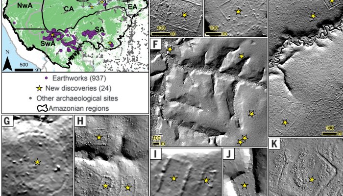 More Than 10,000 Pre-Columbian Earthworks Remain Hidden Throughout Amazonian Forests