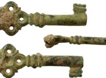 Intriguing Beautiful Medieval Key Discovered In Claverham Village, UK