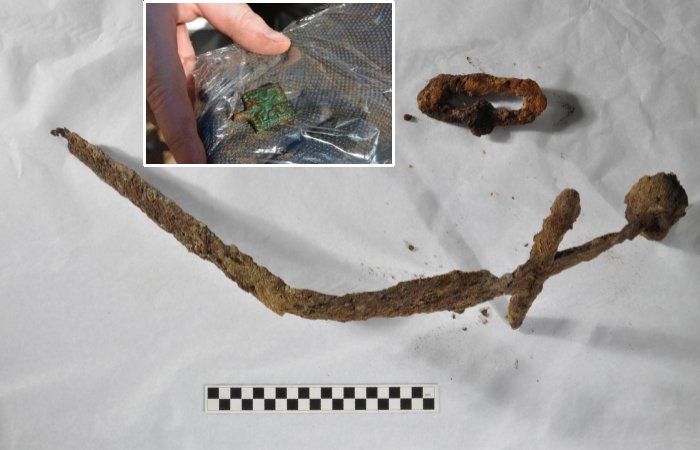 Crusader-Era Sword Discovered At Previously Unknown Burial Site In Finland