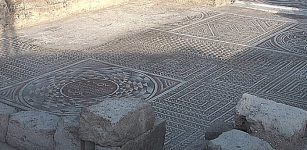 Large 4th Century Mosaic Floor Unearthed In İncesu, Kayseri Province, Turkey