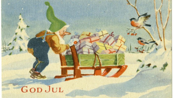 How Norwegians expressed resistance against Nazi occupation using Christmas cards