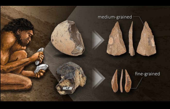 Paleolithic Humans May Have Understood The Properties Of Rocks For Making Stone Tools