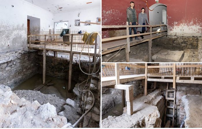 Unexpected Discovery Of Roman Baths Under Split Museum In Croatia