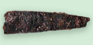 2,000-Year-Old Knife With Denmark's Oldest Runes Found On Funen