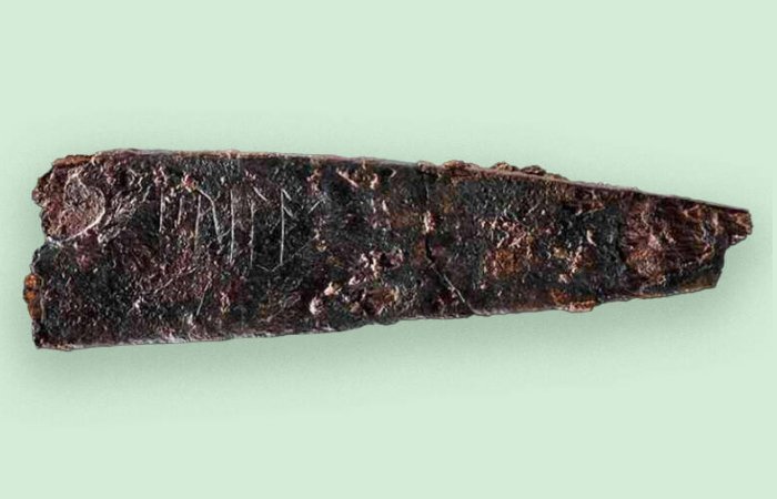 2,000-Year-Old Knife With Denmark's Oldest Runes Found On Funen