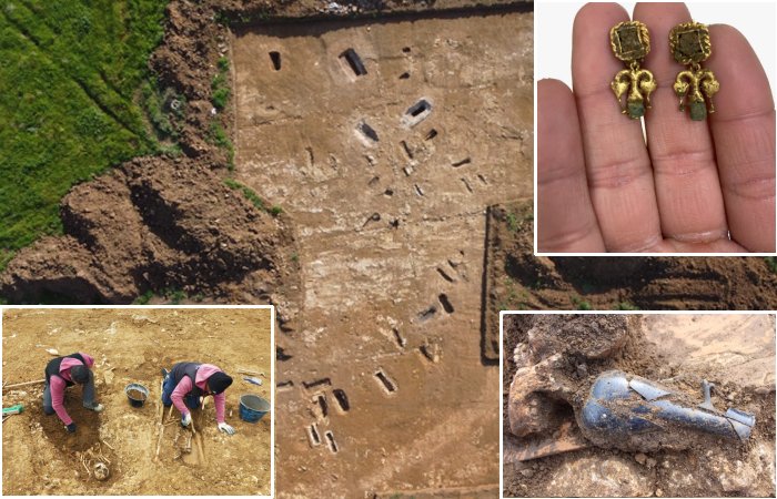 Incredible Roman Necropolis With Dressed Skeletons Buried In Ornate Tombs Discovered Close To The Ancient City Of Tarquinia