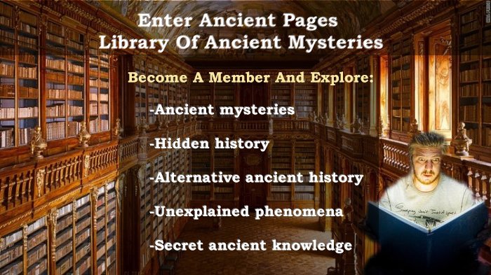 Ancient Pages Library Of Ancient And Unexplained Mysteries