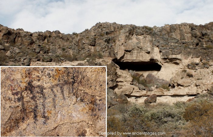 Puzzling Comb Drawing In Huenul Cave May Be The Oldest Rock Art South America