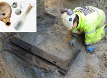 First Complete Roman Funerary Bed Found In Britain