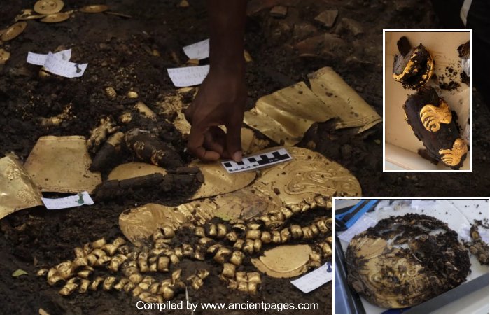 Coclé Lord's Amazing Tomb Filled With Gold Treasures Found In El Caño, Panama