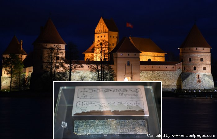 Mysterious Tablet With Unknown Script Found In Vilnius Castle Puzzles Scientists