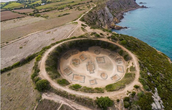 LIDAR Discovers Circular Iron Age Village At Cap d'Erquy, France