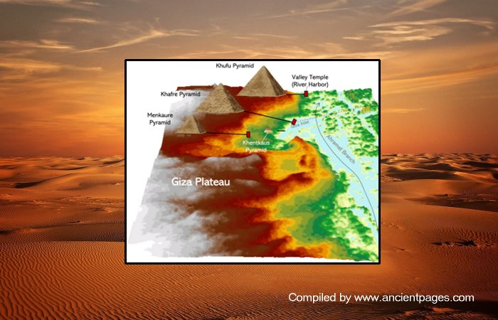 Why Were Egyptian Pyramids Built Along Long-Lost Ahramat Branch Of The Nile?