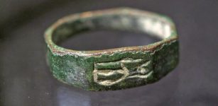 Child Finds Impressive 1,800-year-Old Ring Engraved With Minerva Goddess On Mount Carmel, Israel