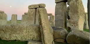 The Altar Stone at Stonehenge. Credit: English Heritage