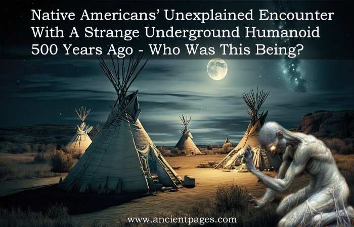 Native Americans’ Unexplained Encounter With A Strange Underground Humanoid 500 Years Ago – Who Was This Being?