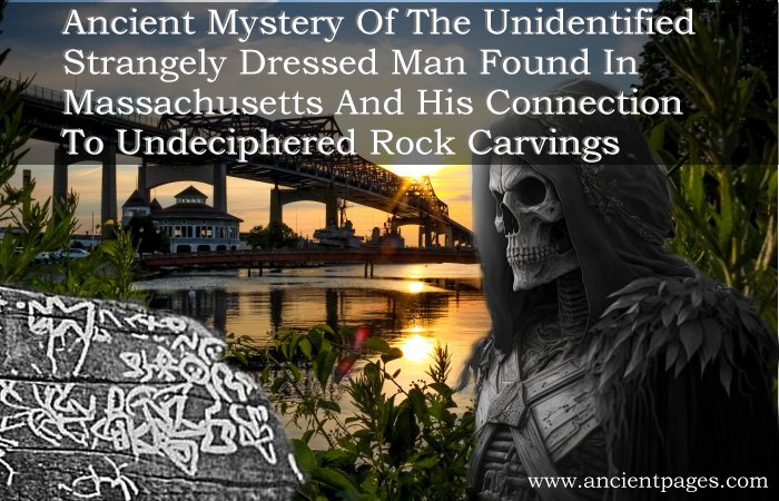 Ancient Mystery Of The Unidentified Strangely Dressed Man Found In Massachusetts And His Connection To Undeciphered Rock Carvings