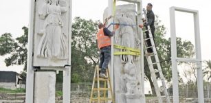 Huge, Stunning 2,000-Year-Old Marble Statues Restored In Ashkelon, Israel