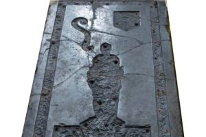 America's Oldest Tombstone: Jamestown's Black "Marble" Knight's Tombstone Was Imported From Belgium